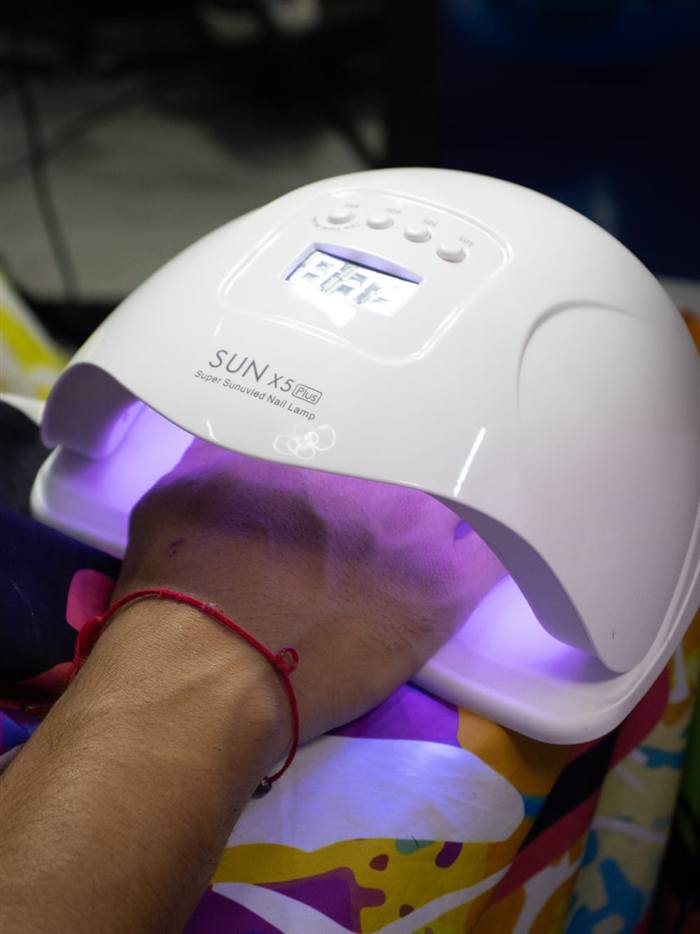 Lámpara de secado para uñas